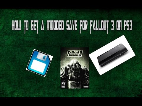 fallout 3 modded saves ps3